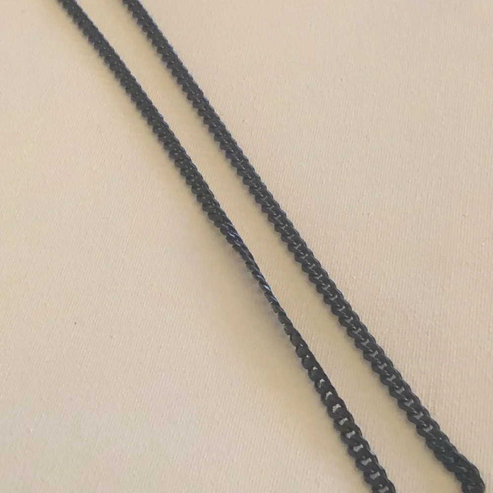 Black Chain Necklace